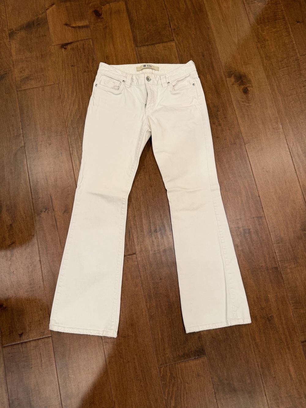 GAP White Flare Jeans